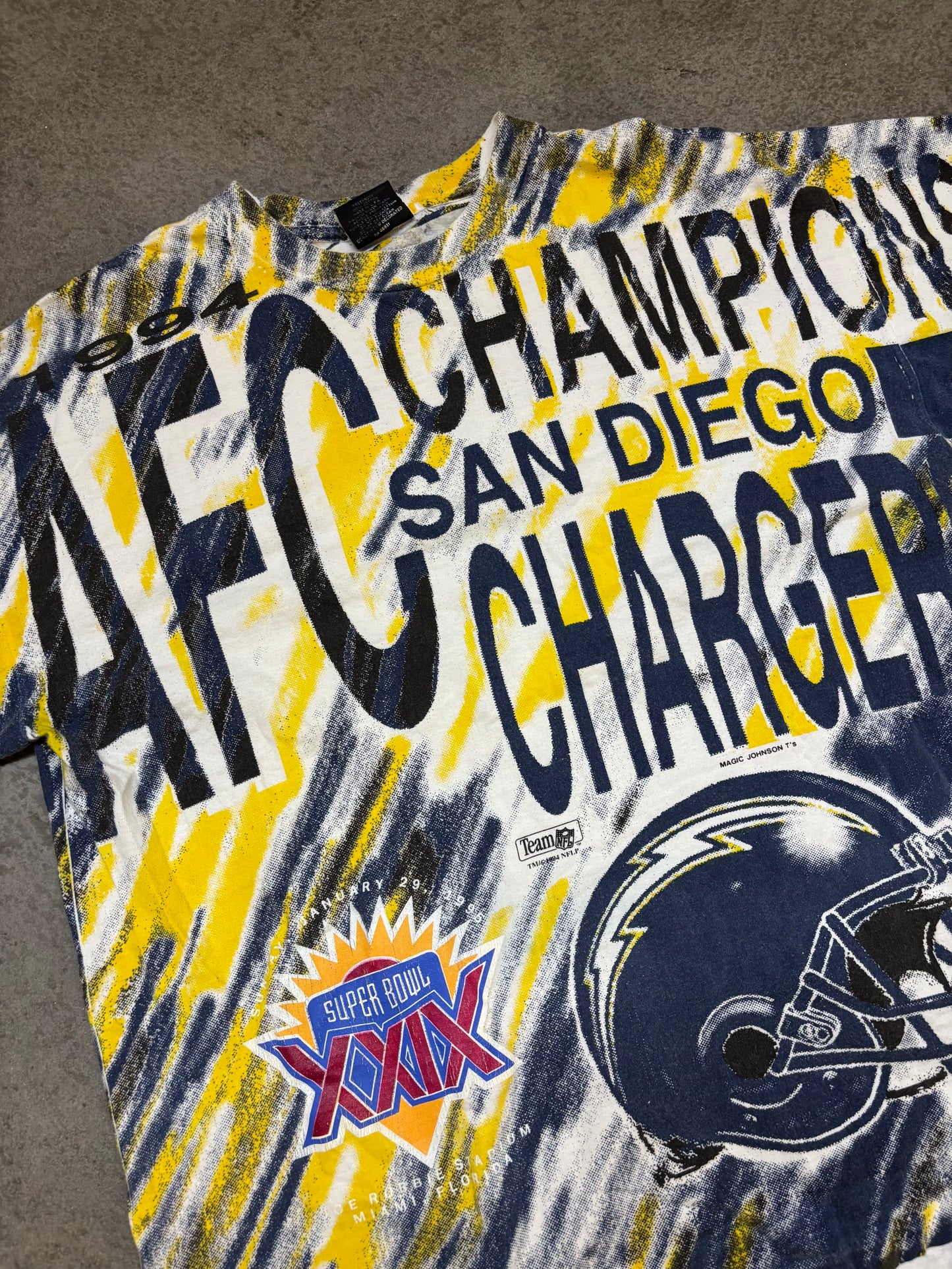 1994 AFC Champions San Diego Chargers Tee - XL