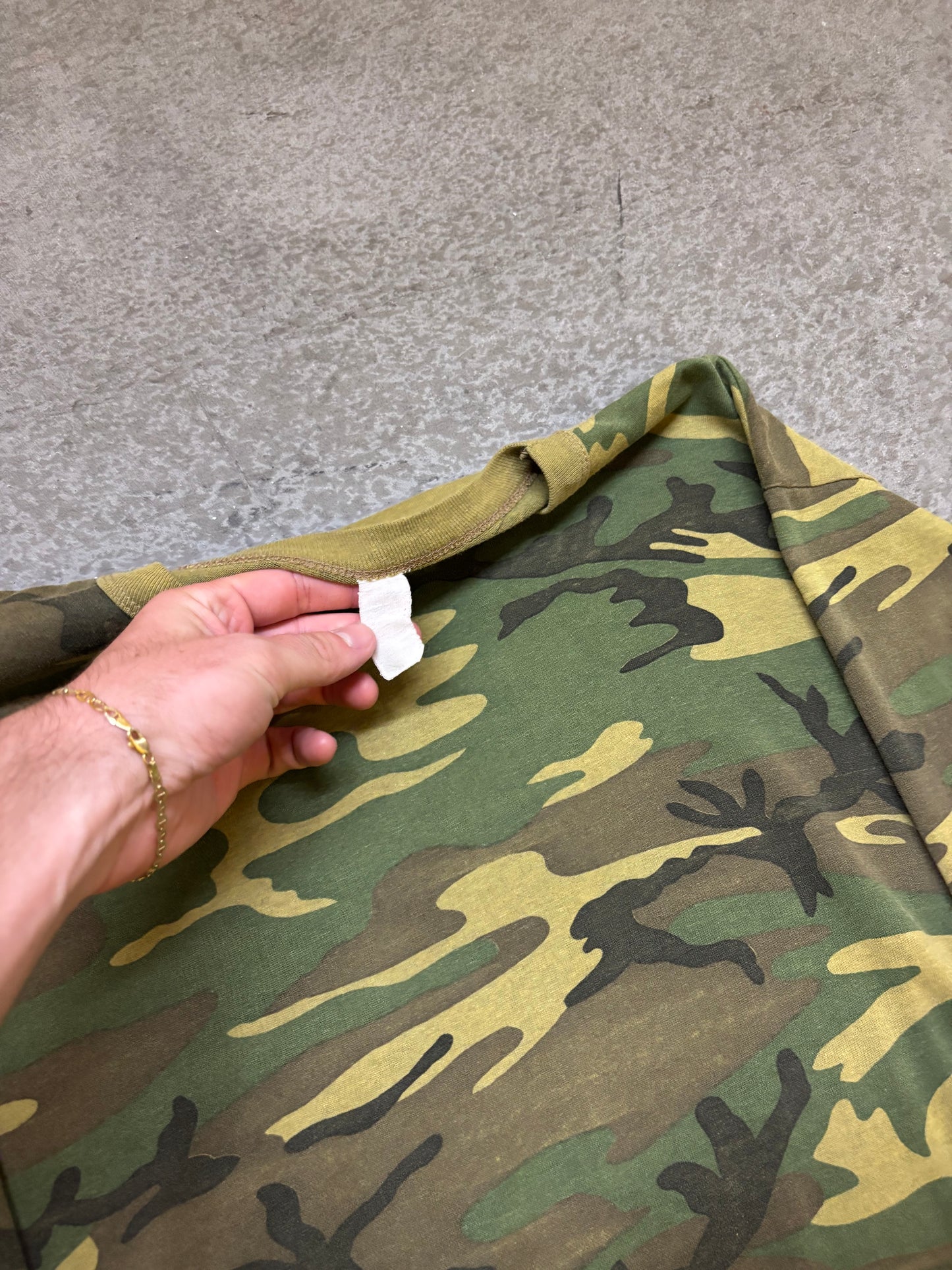 80s Camo Longsleeve - XL