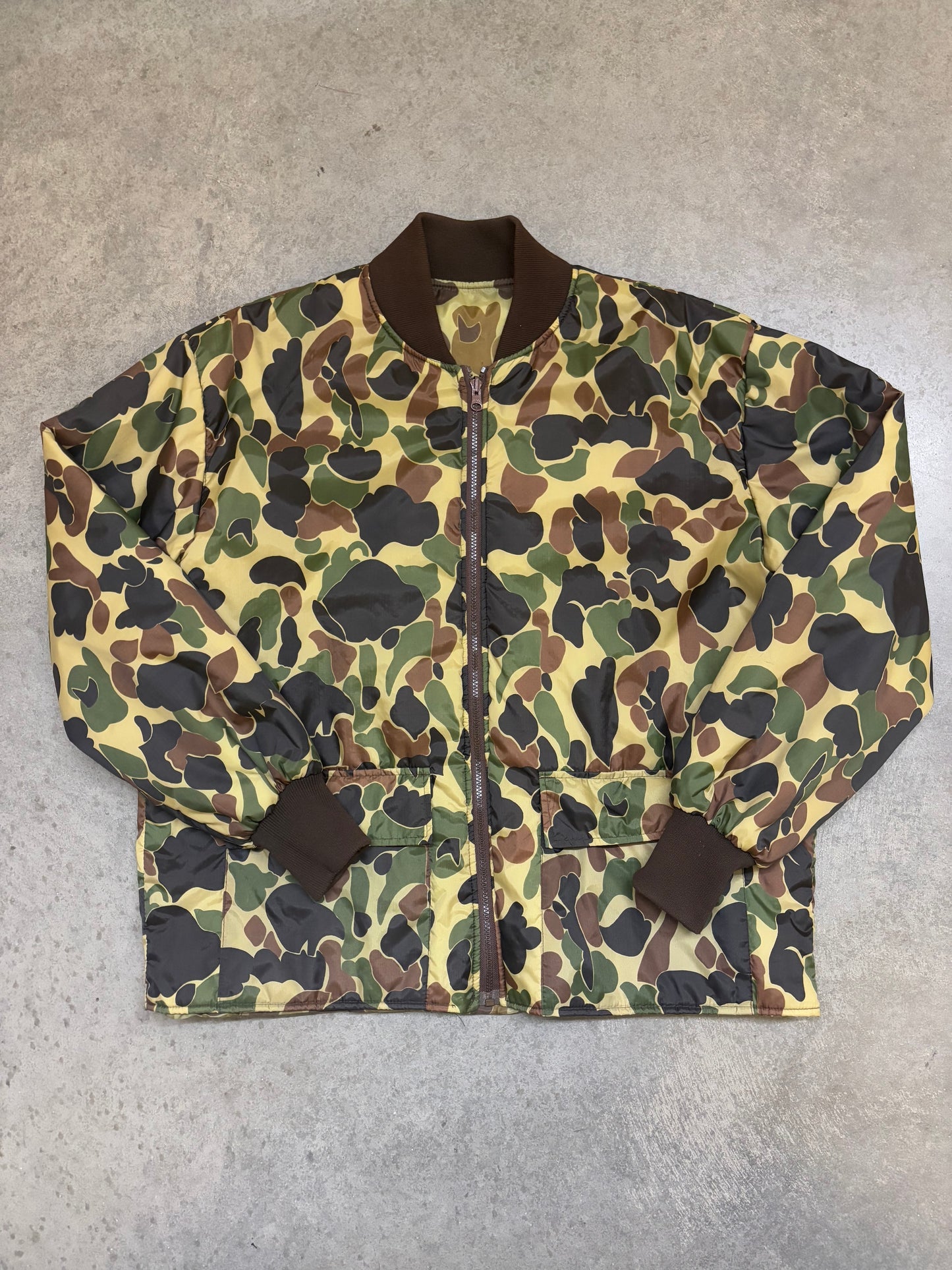 1980s Camo Jacket - XL