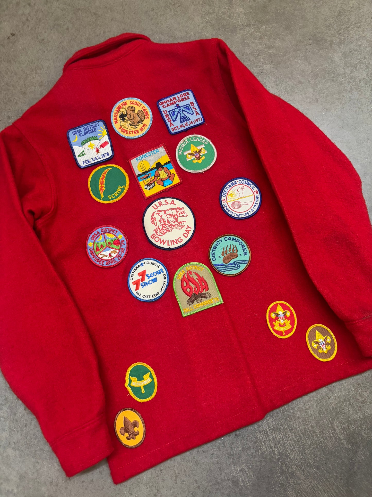 1970s BSA Patchwork Jacket - L