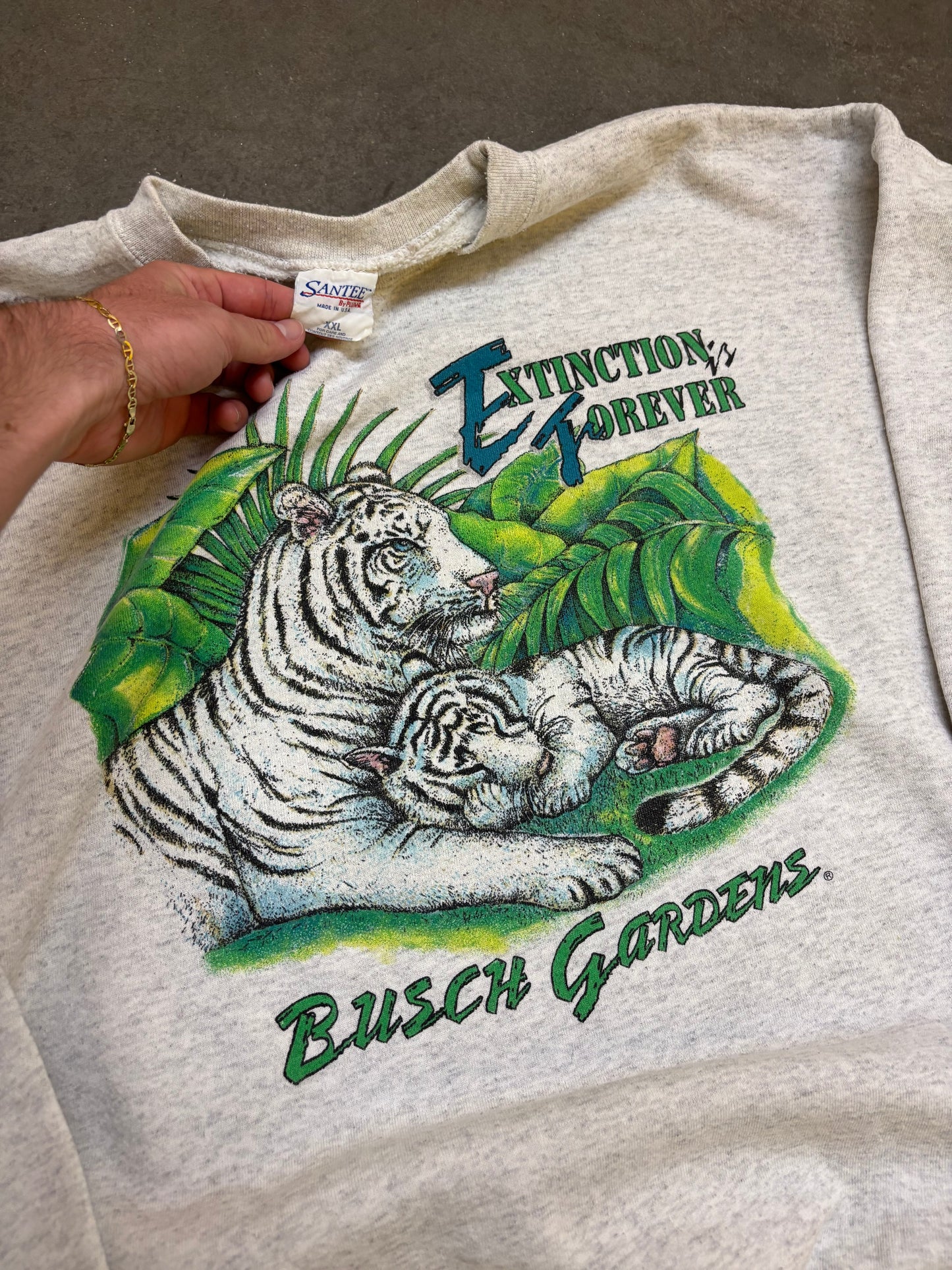 90s Busch Gardens Sweatshirt - XL
