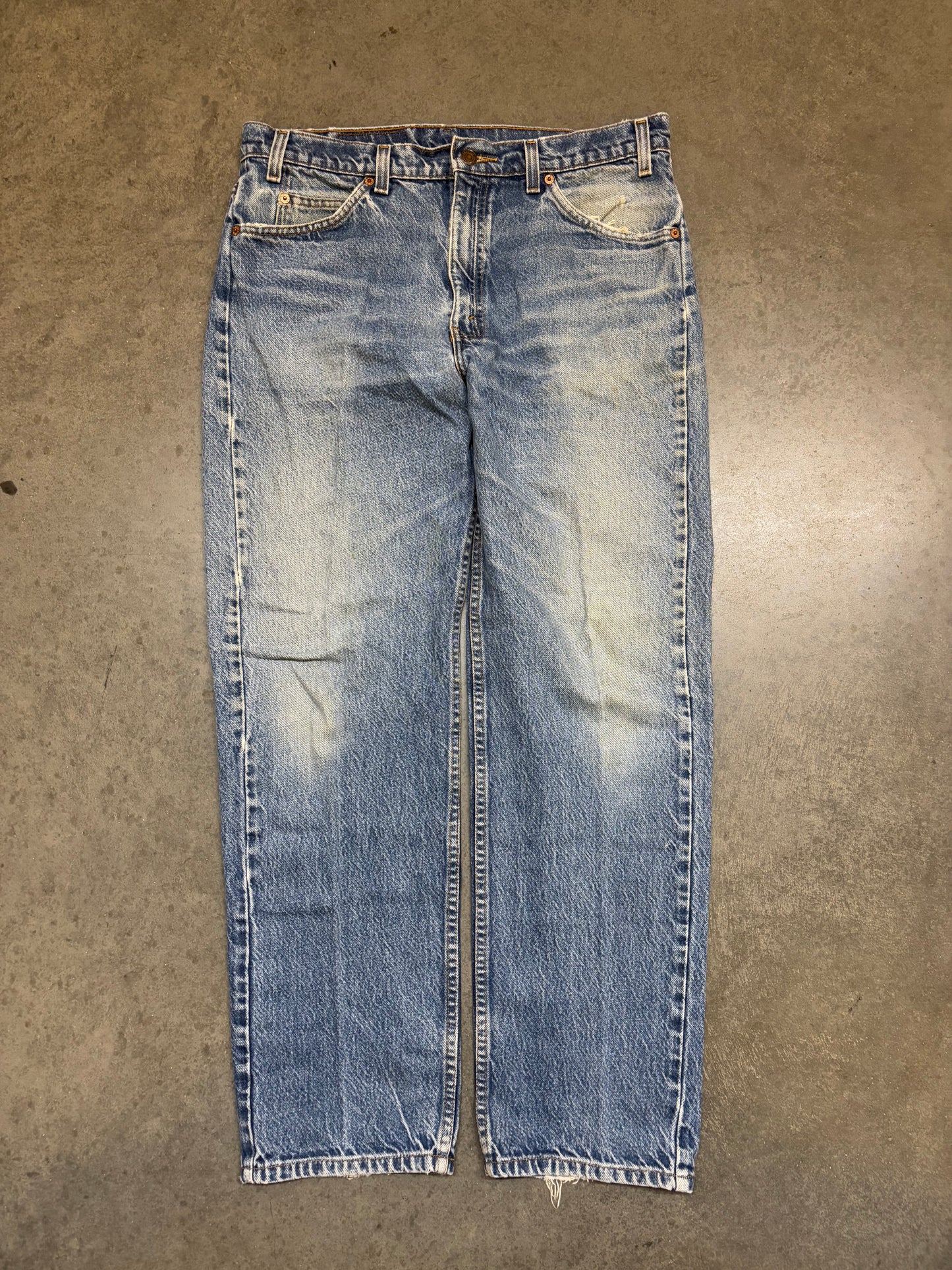 90s Levis 505 Orange Tabs - 35x30