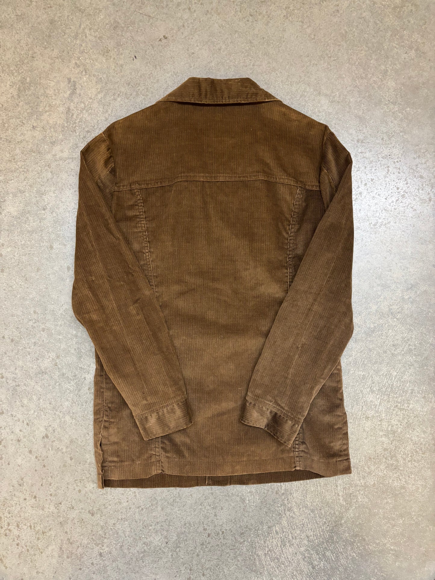 70s Corduroy Pearl Snap Jacket - M
