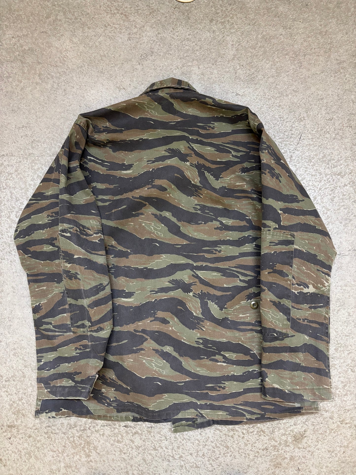 Tiger Stripe Army Jacket - L