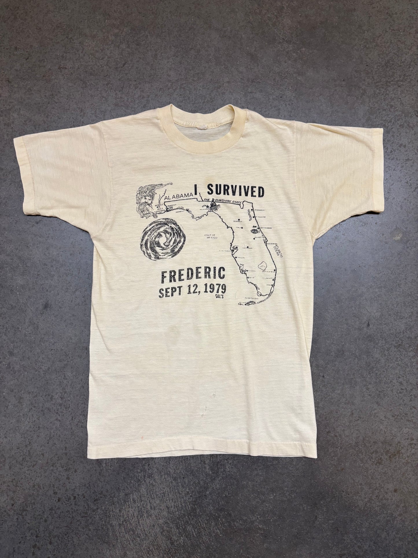 1979 Hurricane Frederic Tee - S