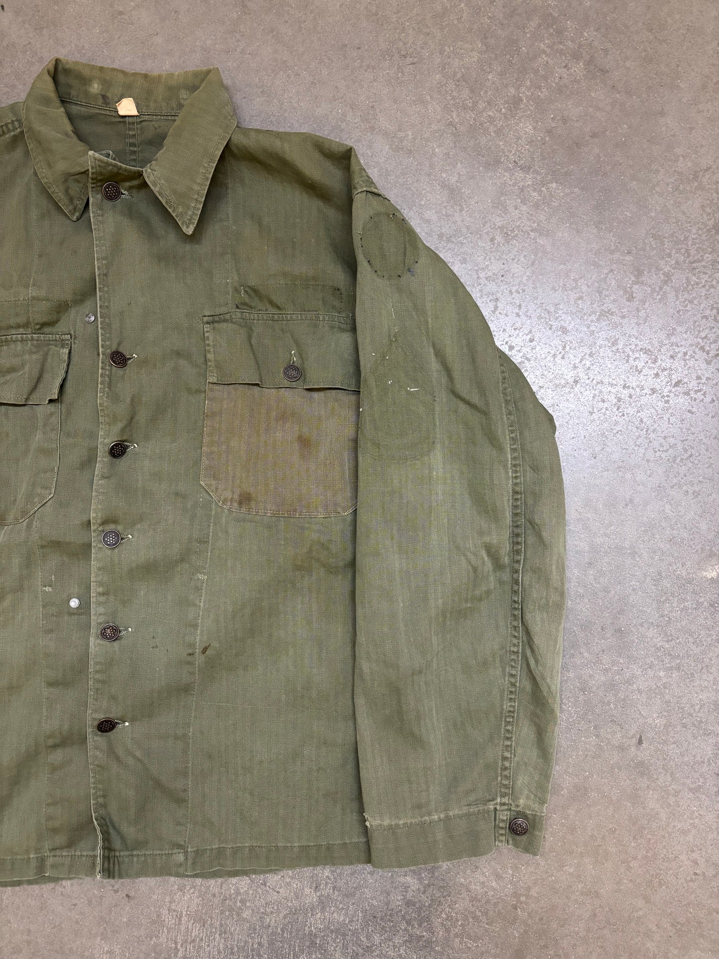 1950s HBT Korean War Top - XL