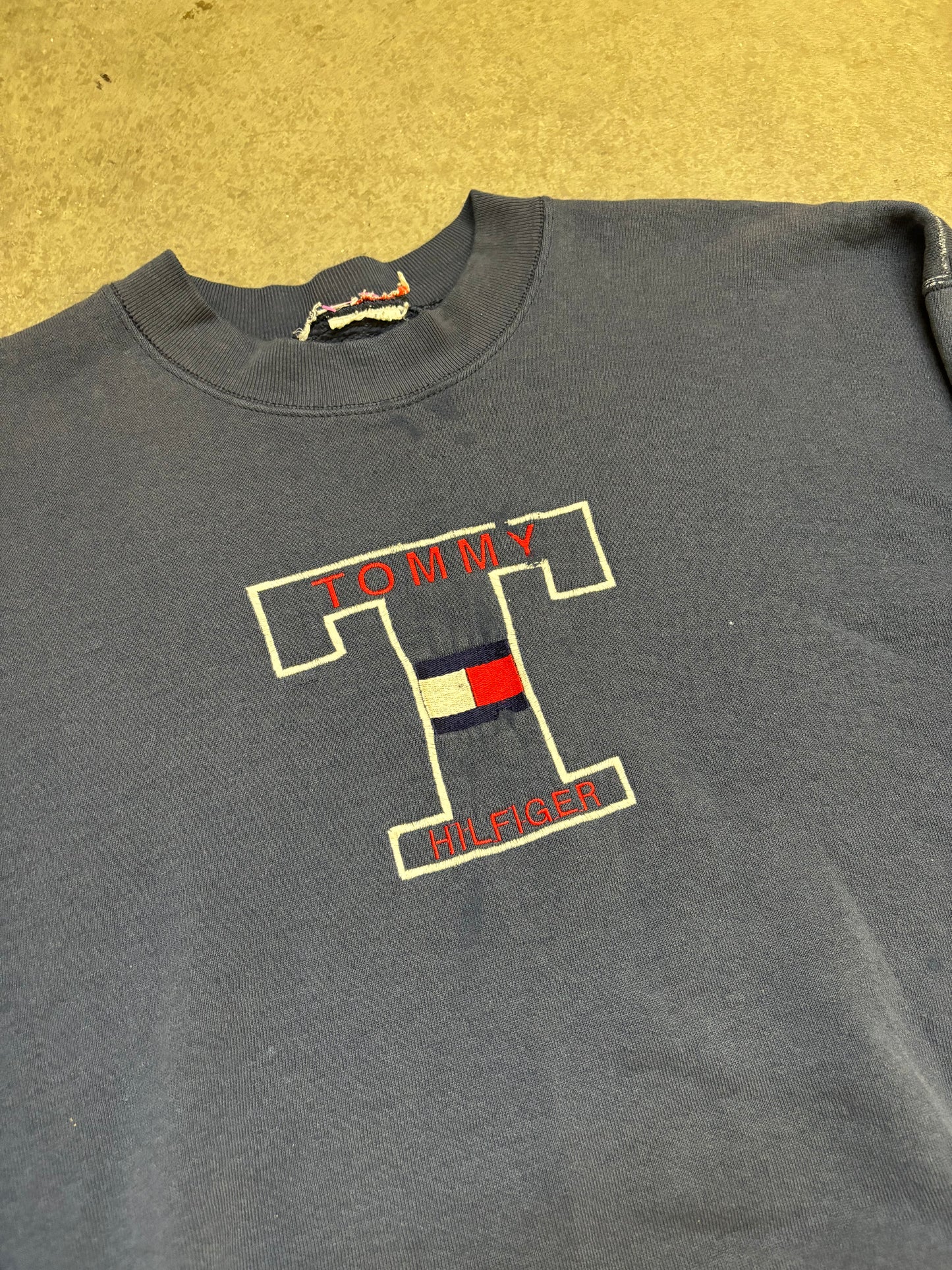 90s Tommy Hilfiger Boot Sweat - XL