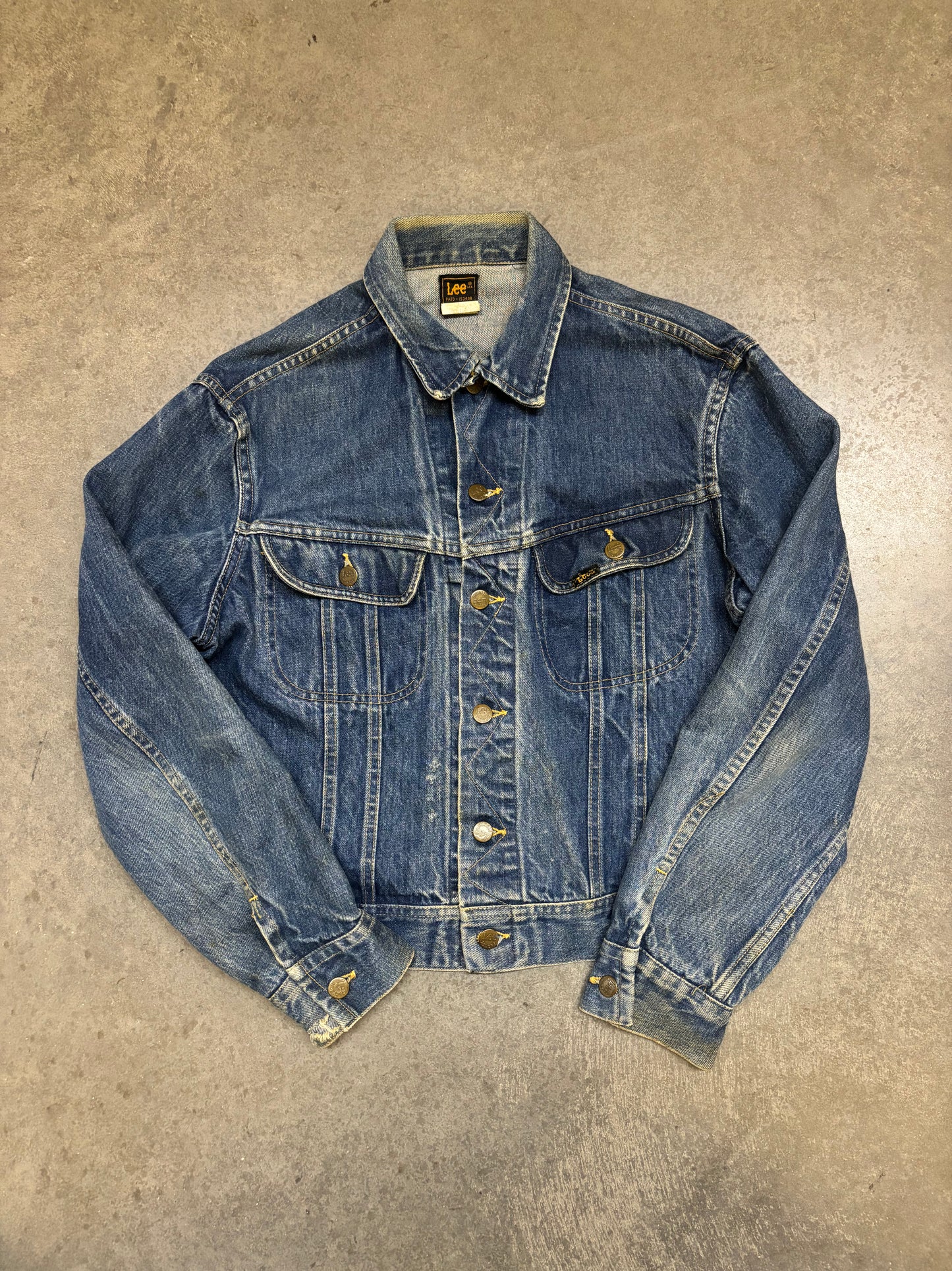 70/80s Lee Denim Jacket - M