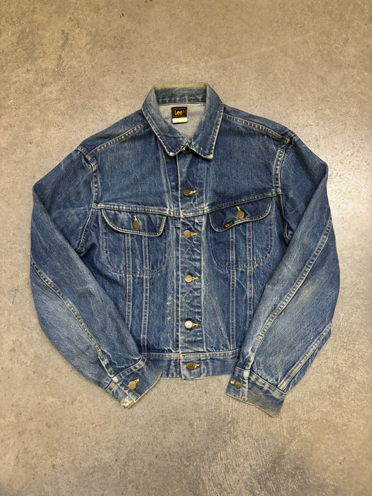 70/80s Lee Denim Jacket - M
