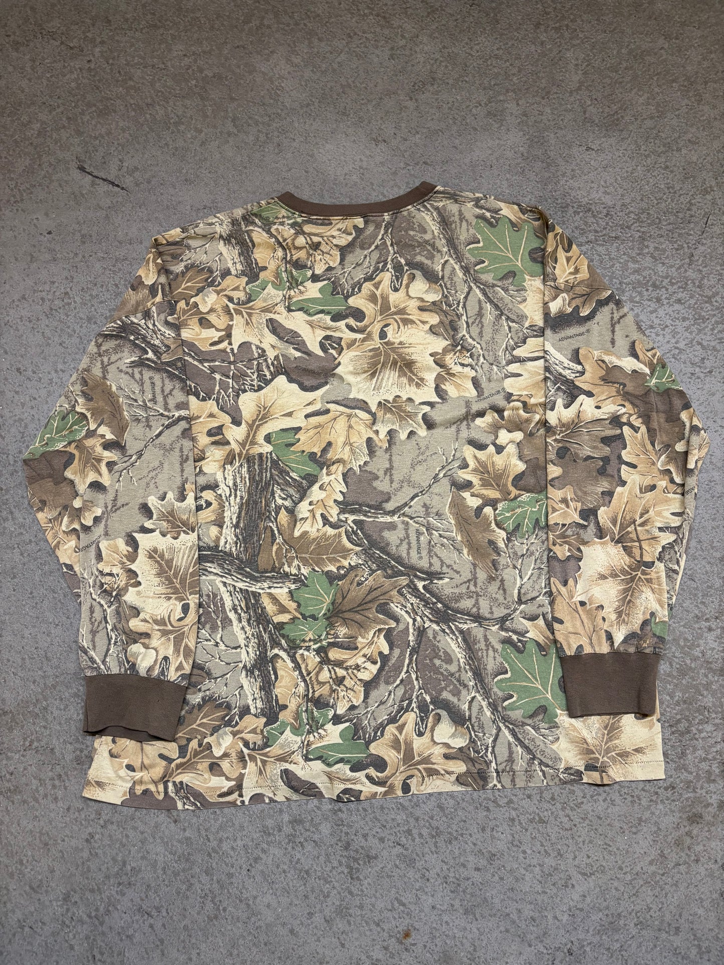 80s Camo Long Sleeve - XXL