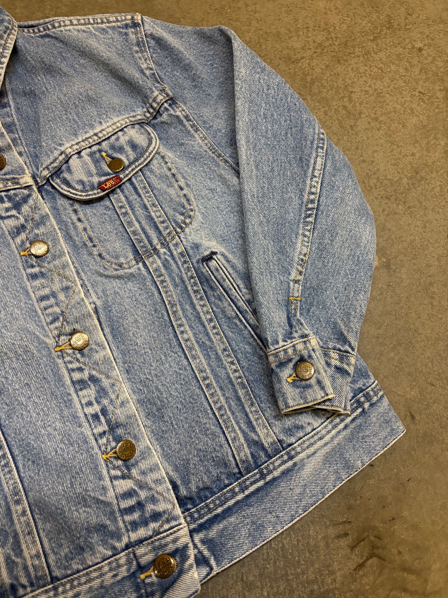 70s/80s Lee Denim Jacket - S