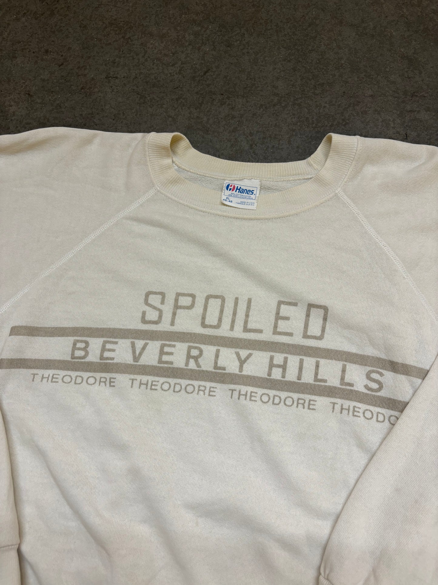 80s Spoiled Beverly Hills Sweatshirt - XL