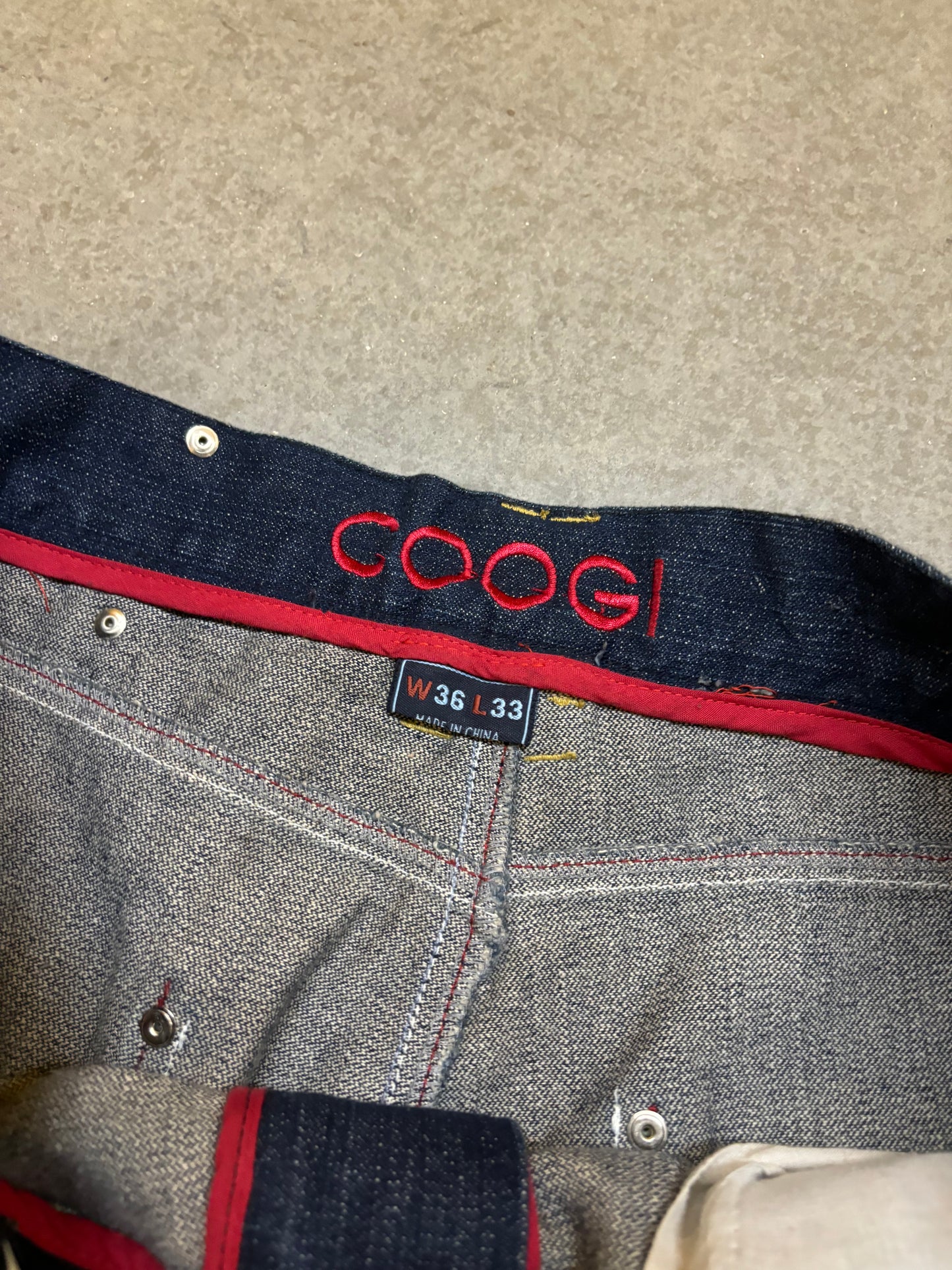 Y2K Coogi Pants - 36x33