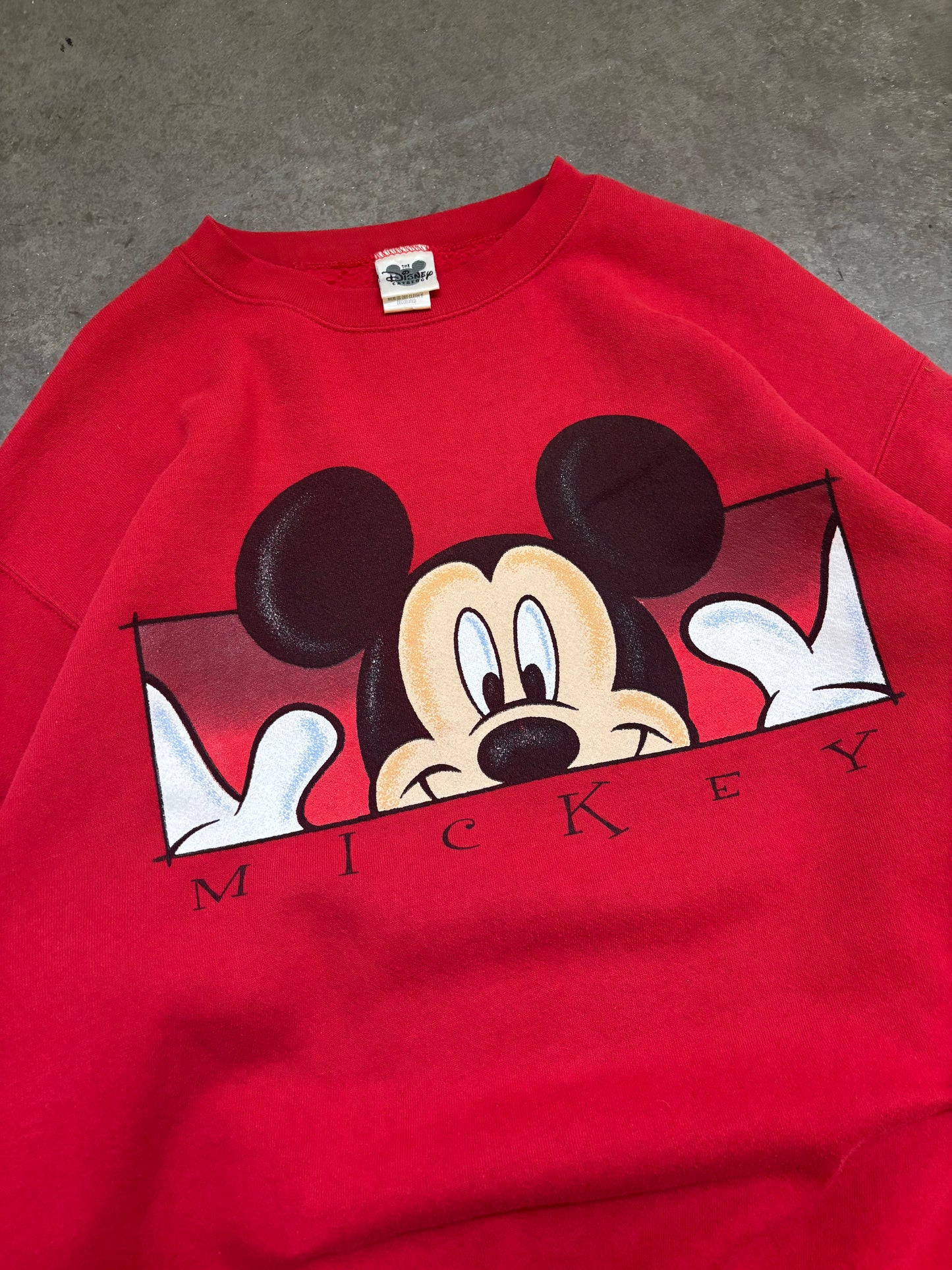 90s Mickey Sweatshirt - L