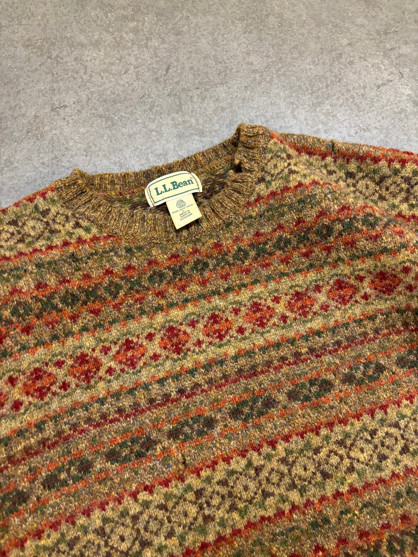 LL Bean Wool Sweater - L