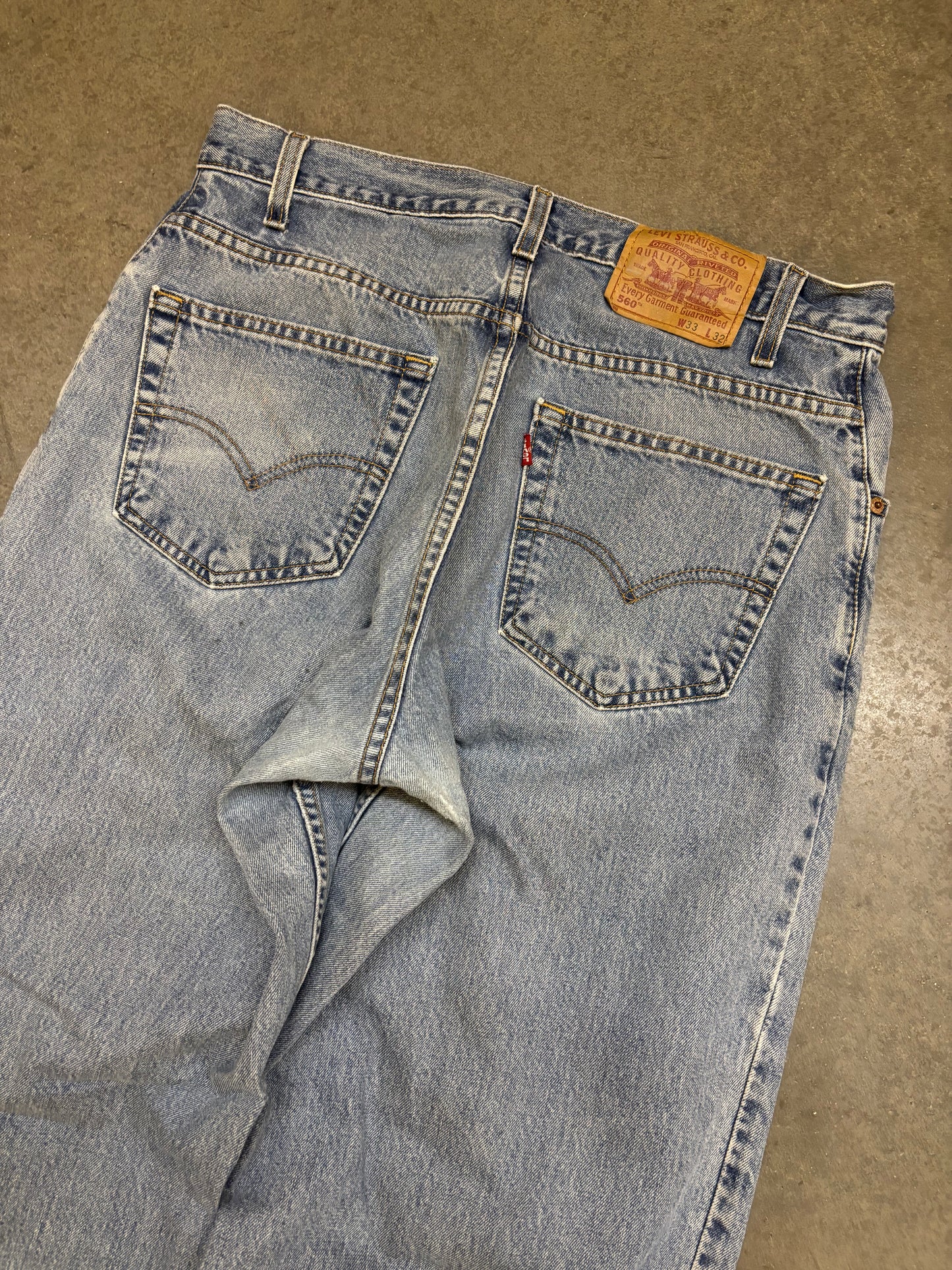 Vintage Levis 560 - 33x32