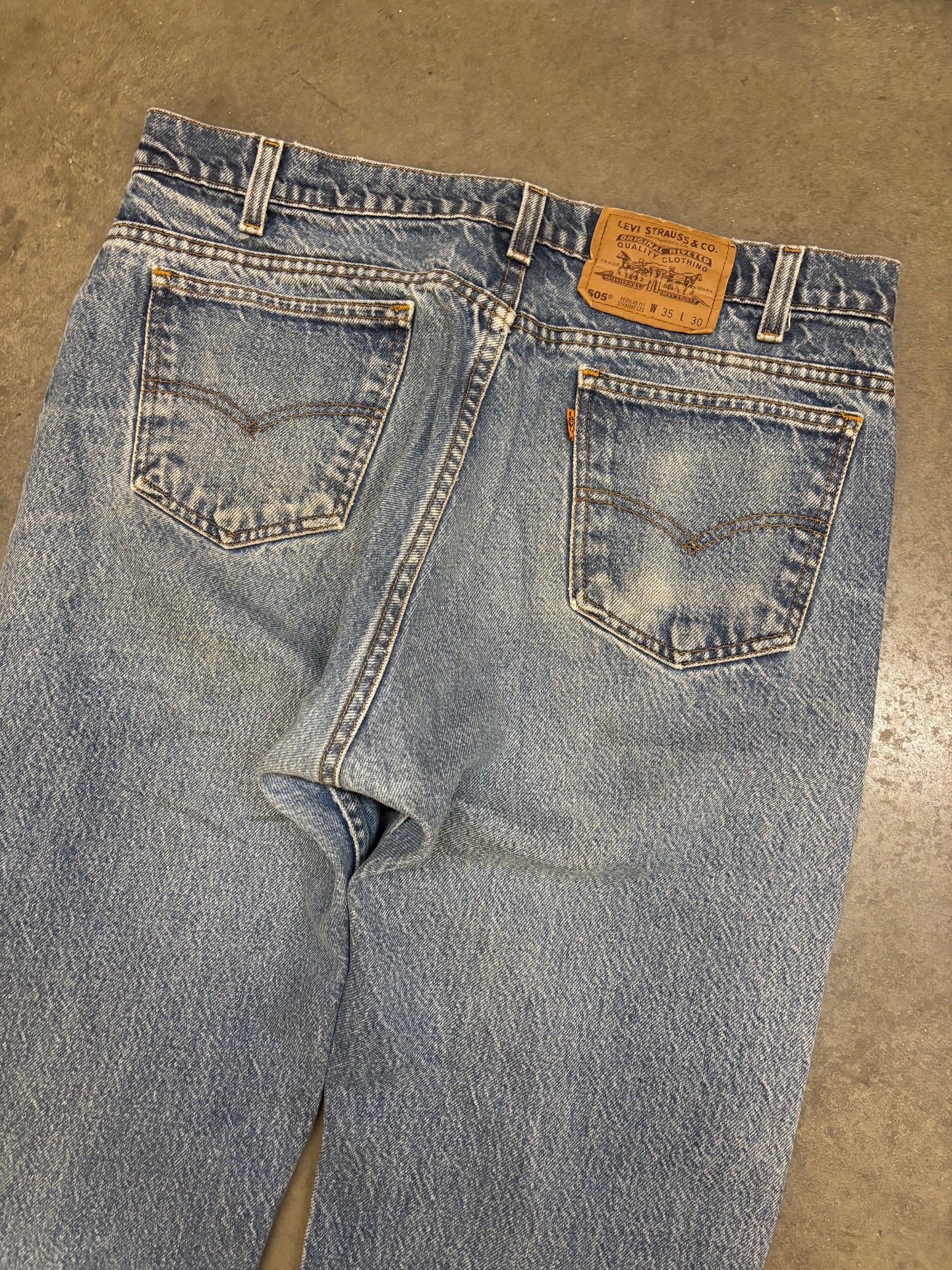Levis Orange Tab 505 - 35x30