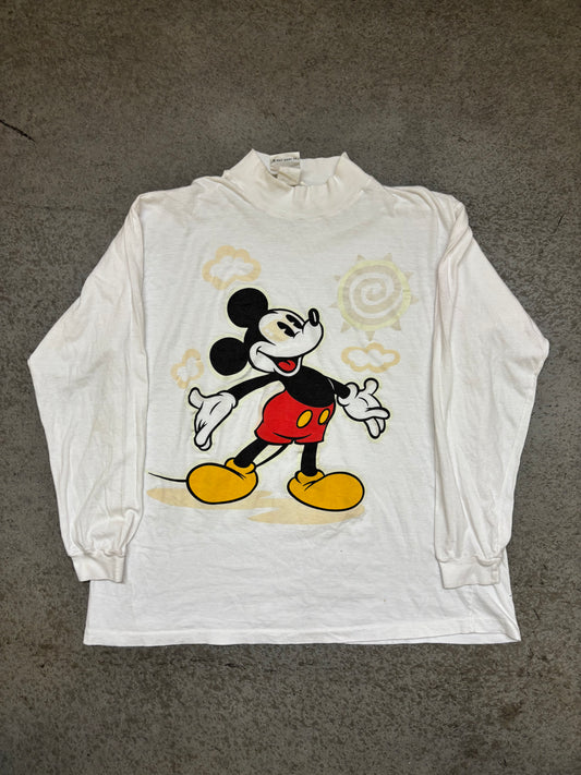 90s Mickey Long Sleeve - L
