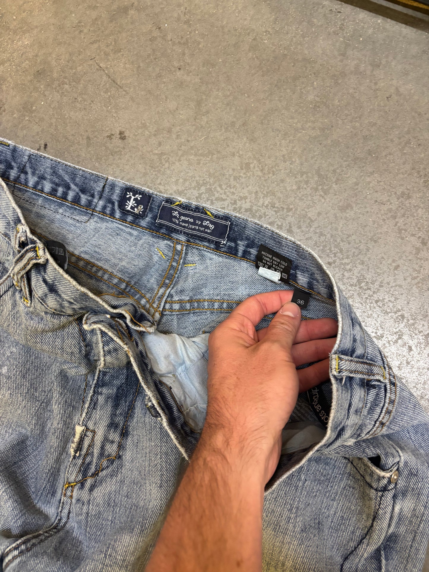 Y2K LRG Jeans - 36x30