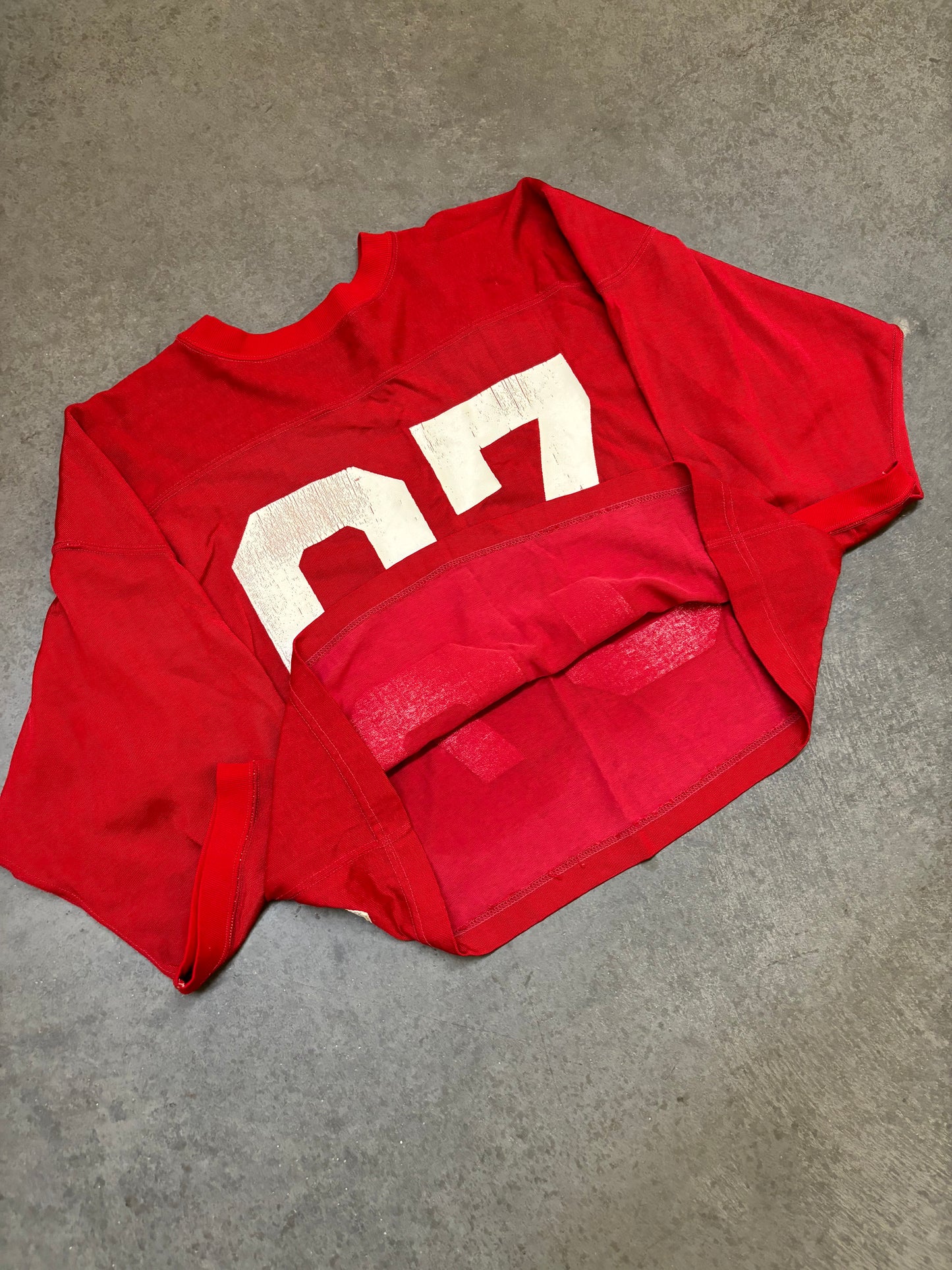 70s Champion Cropped Jersey - XL