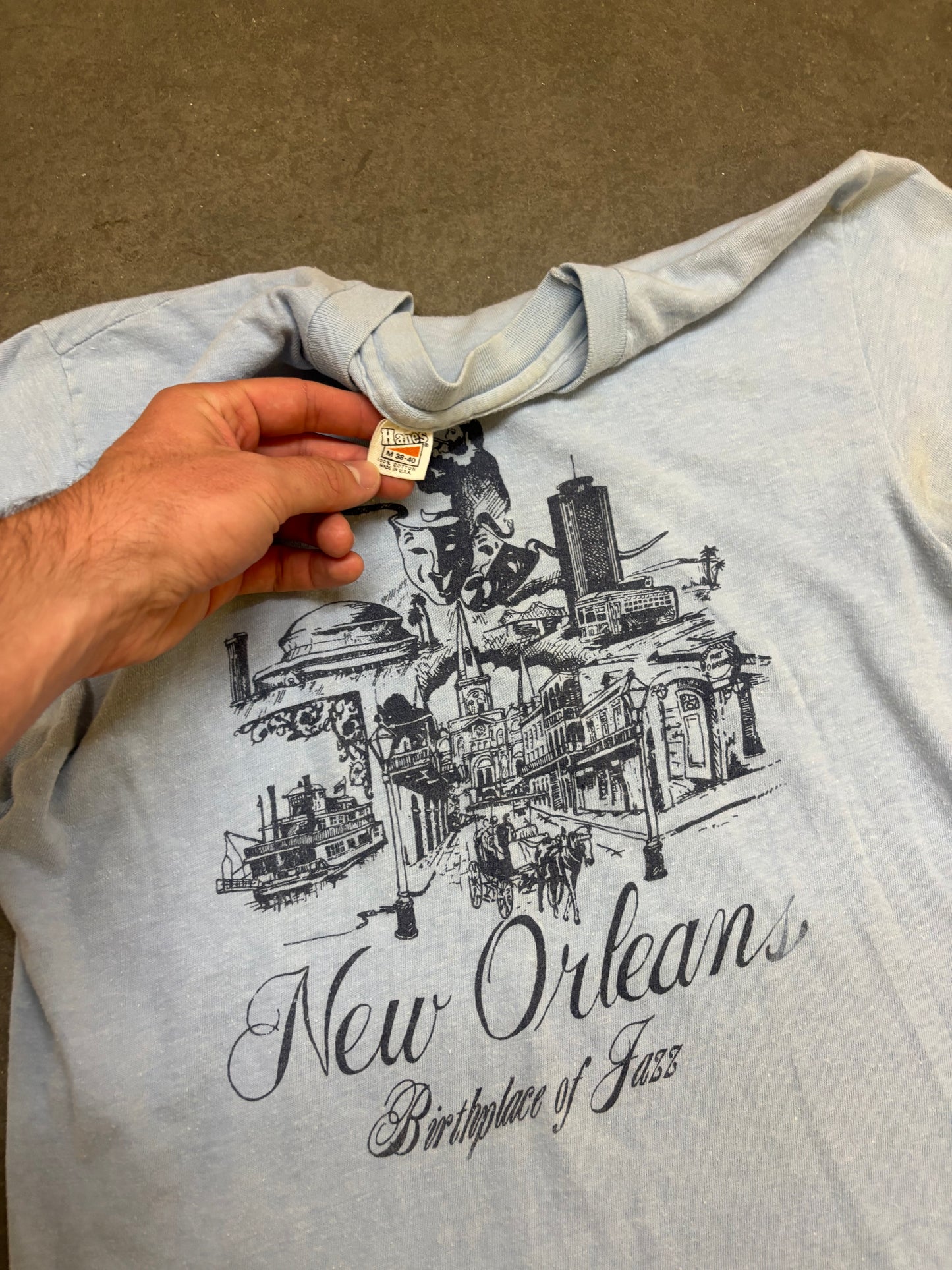 1970s New Orleans Jazz Tee - S