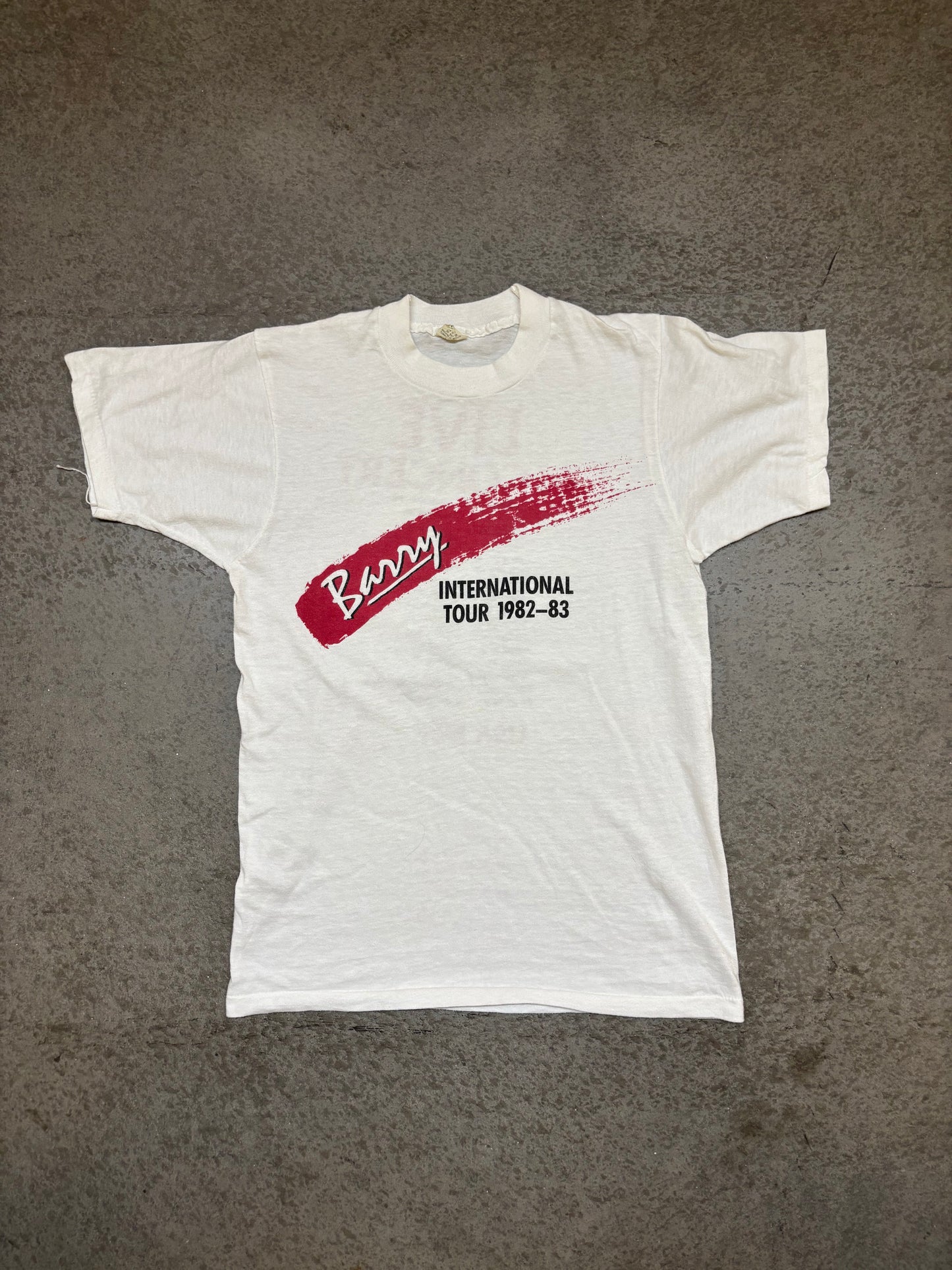 Barry 1982-1983 International Tour Tee - M