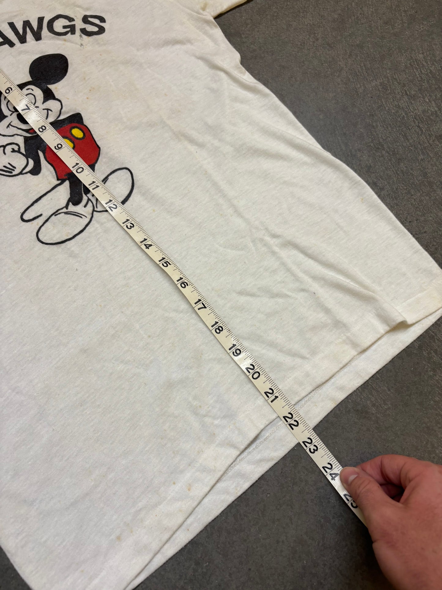 80s Hey Dawgs Mickey Tee - M