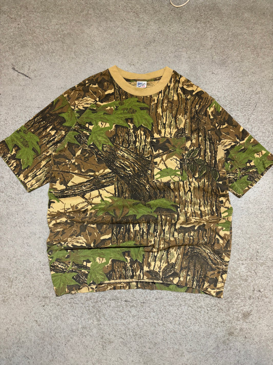 90s Camo Pocket Tee - L