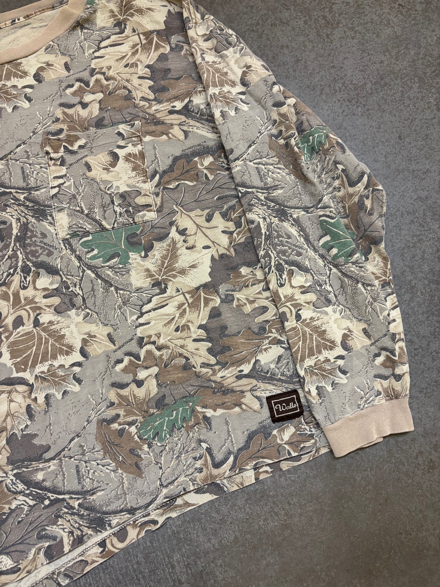 90s Camo Long Sleeve - XL