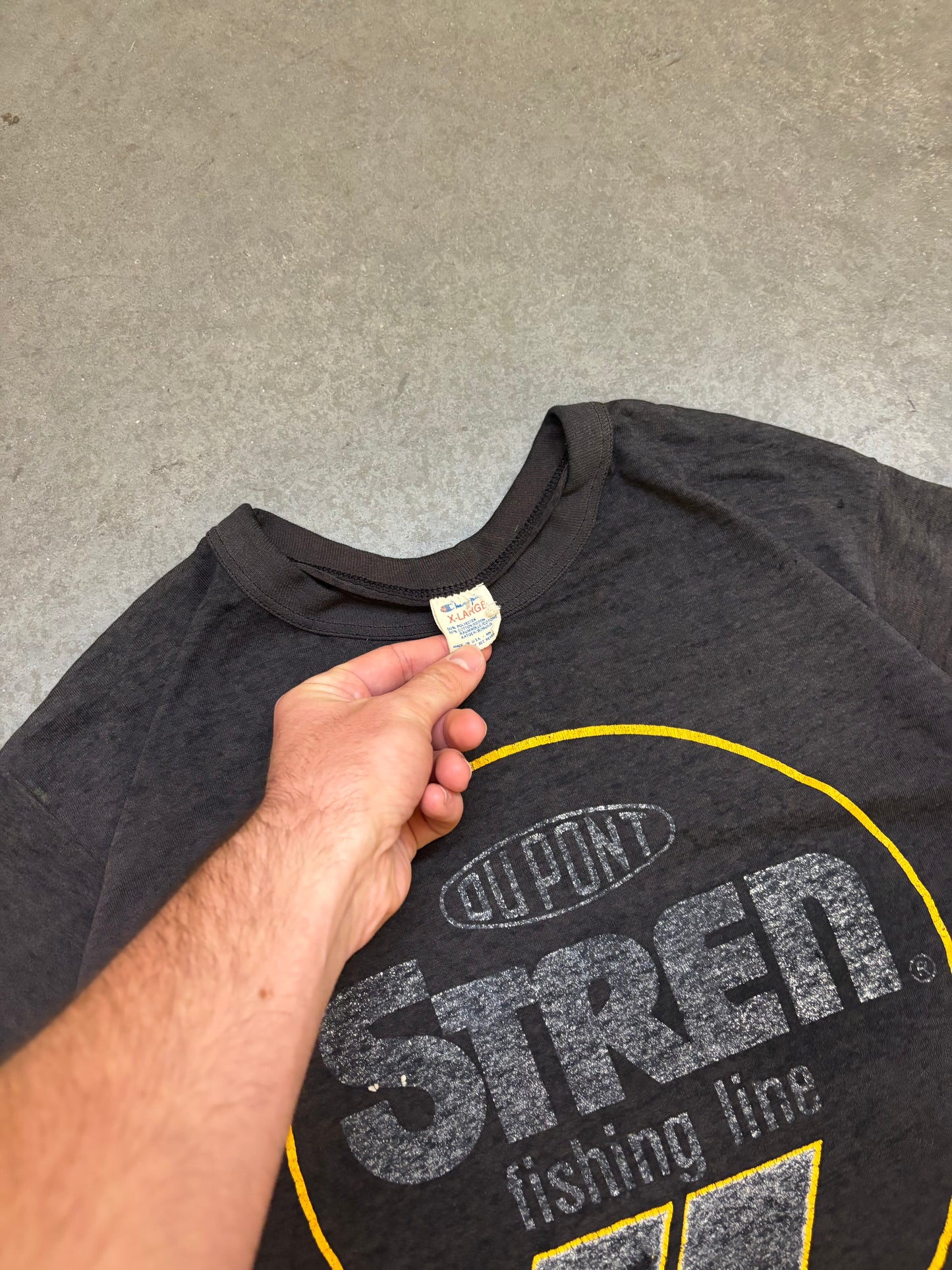 80s Stren Fishing Line Tee - XL