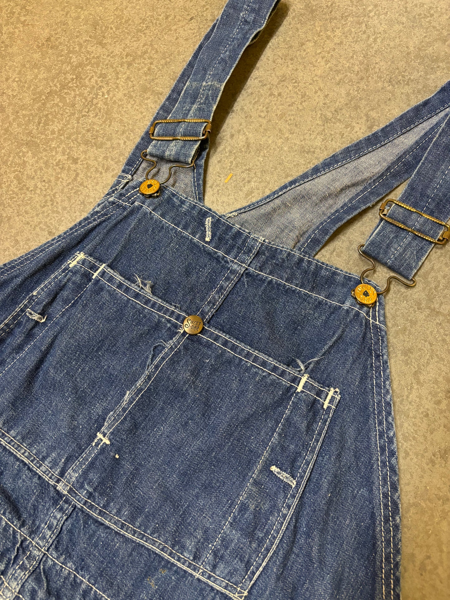 1960s Sweet Orr Overalls - 38x30