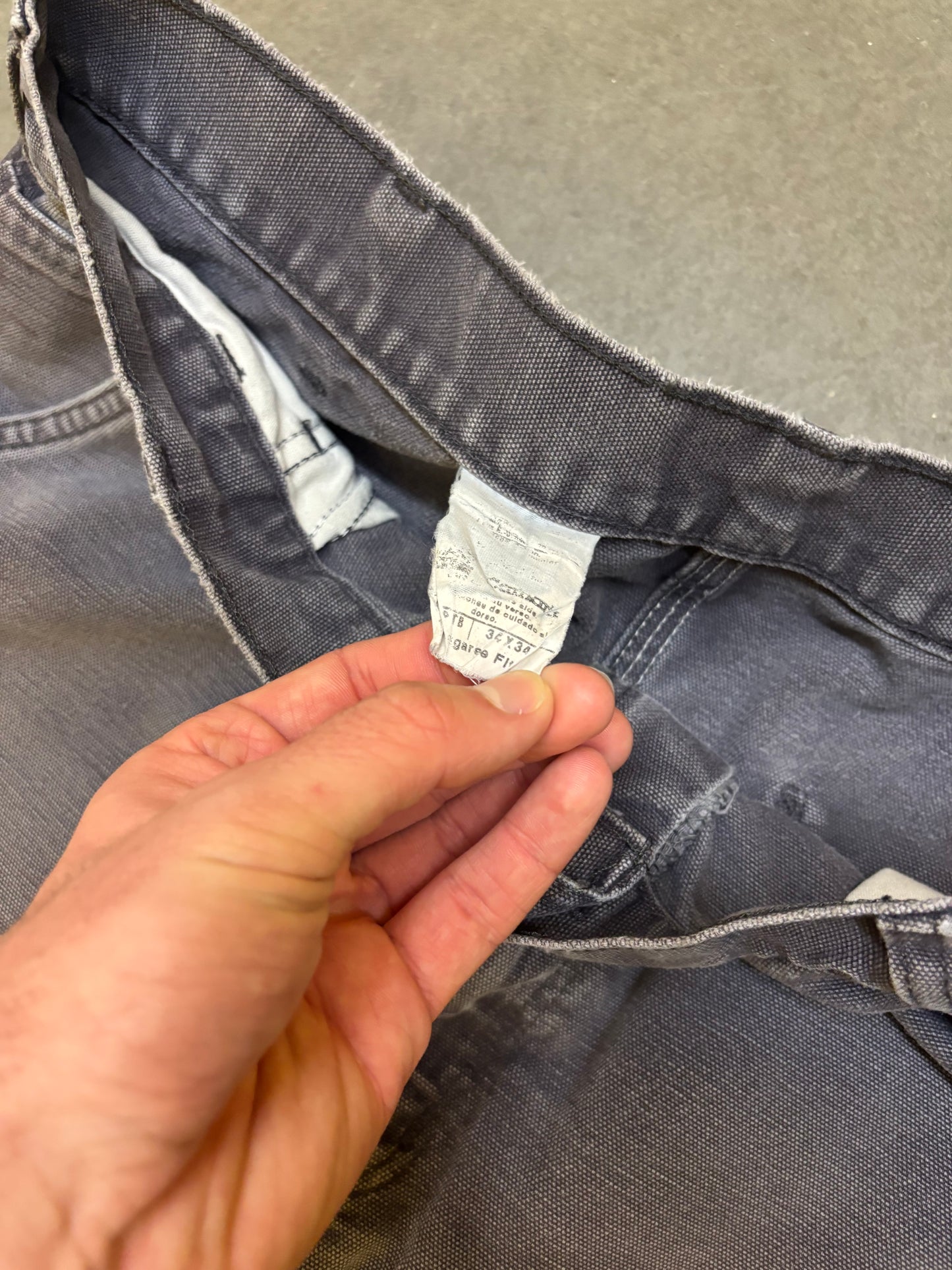 Grey Carhartt Carpenters - 34x30