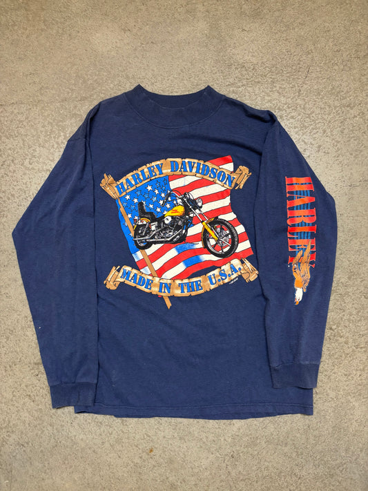 90s Harley Long Sleeve - L