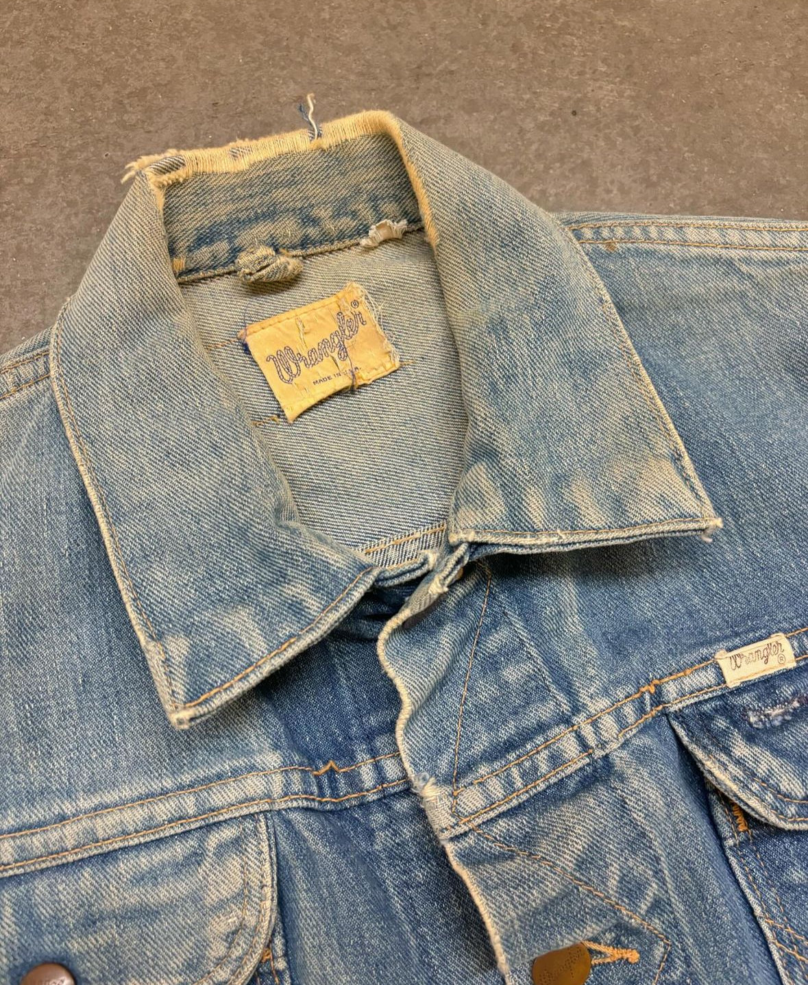 60s Wrangler Denim Jacket