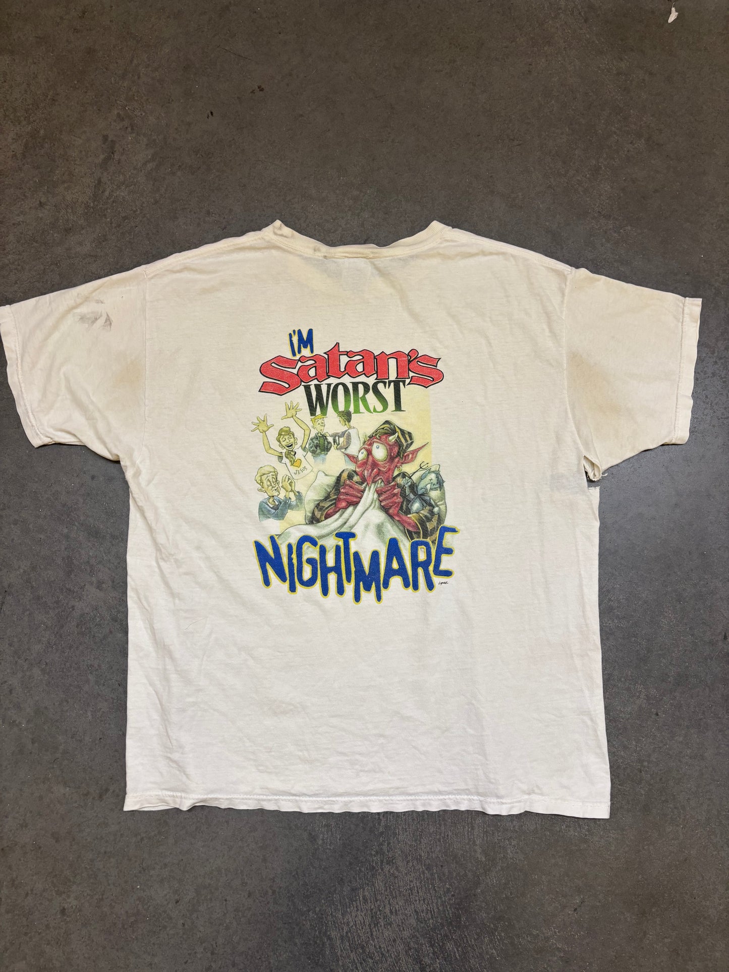 2000s "I'm Satans Worst Nightmare" - XL