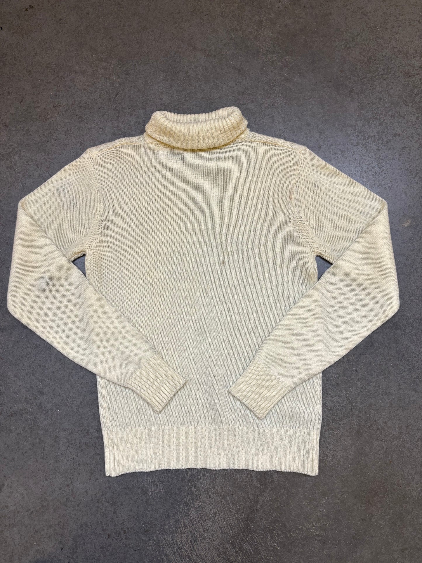 1950s Cable Knit Sweater - S