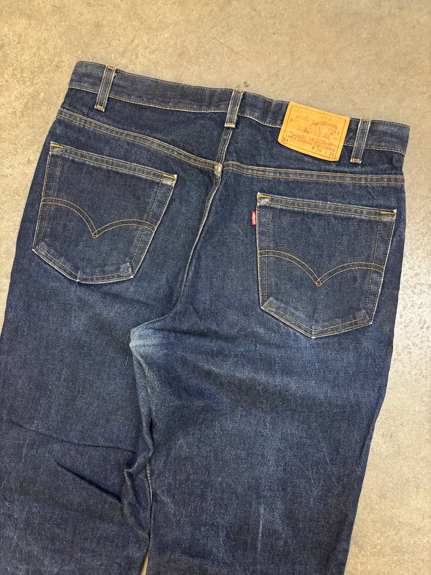 90s Dark Wash Levis 517 - 35x31