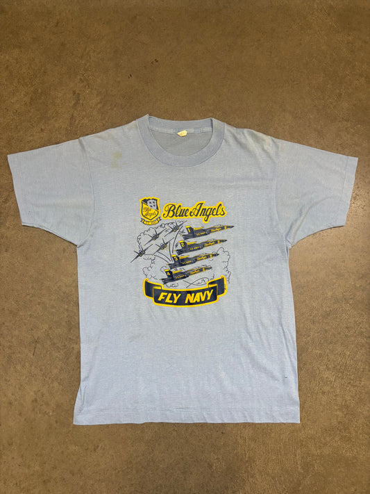 1980s Blue Angels Tee - M