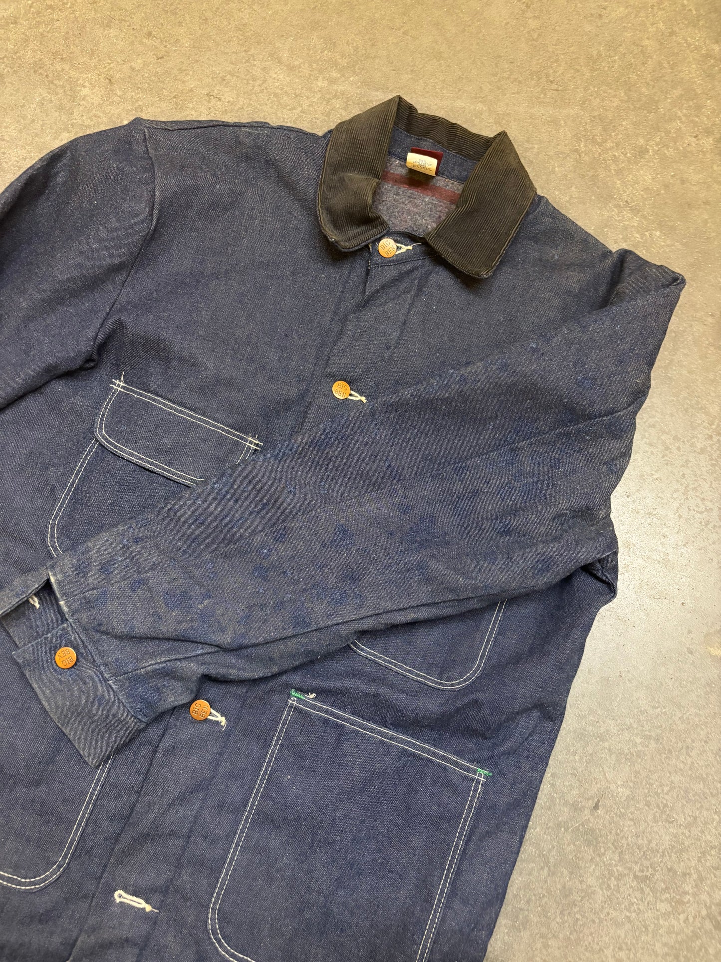 1970/80s Deadstock Big Ben Chore Coat - M