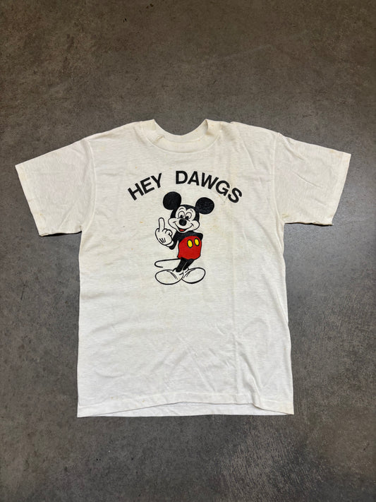 80s Hey Dawgs Mickey Tee - M