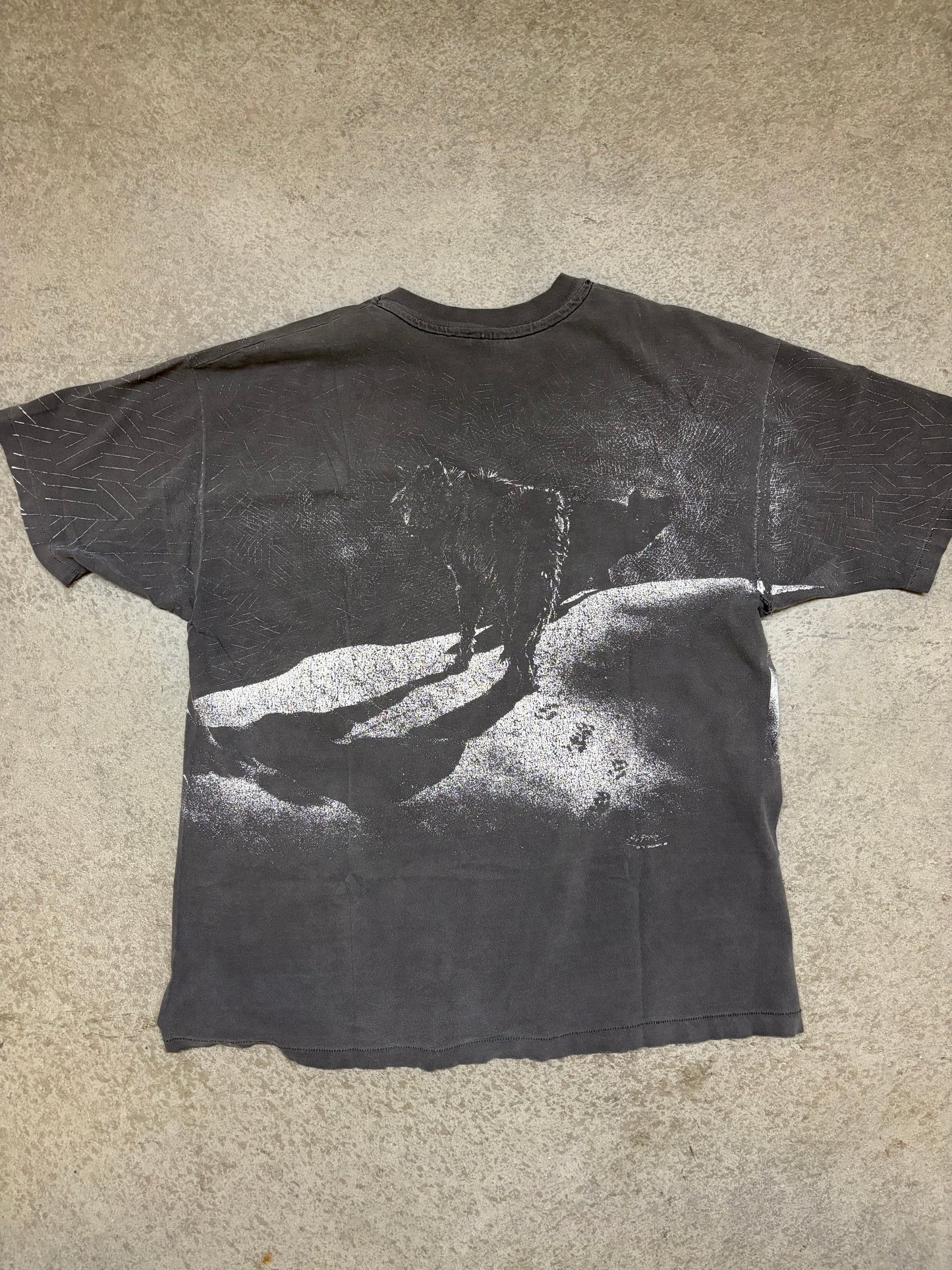 90s Wolf AOP - XL