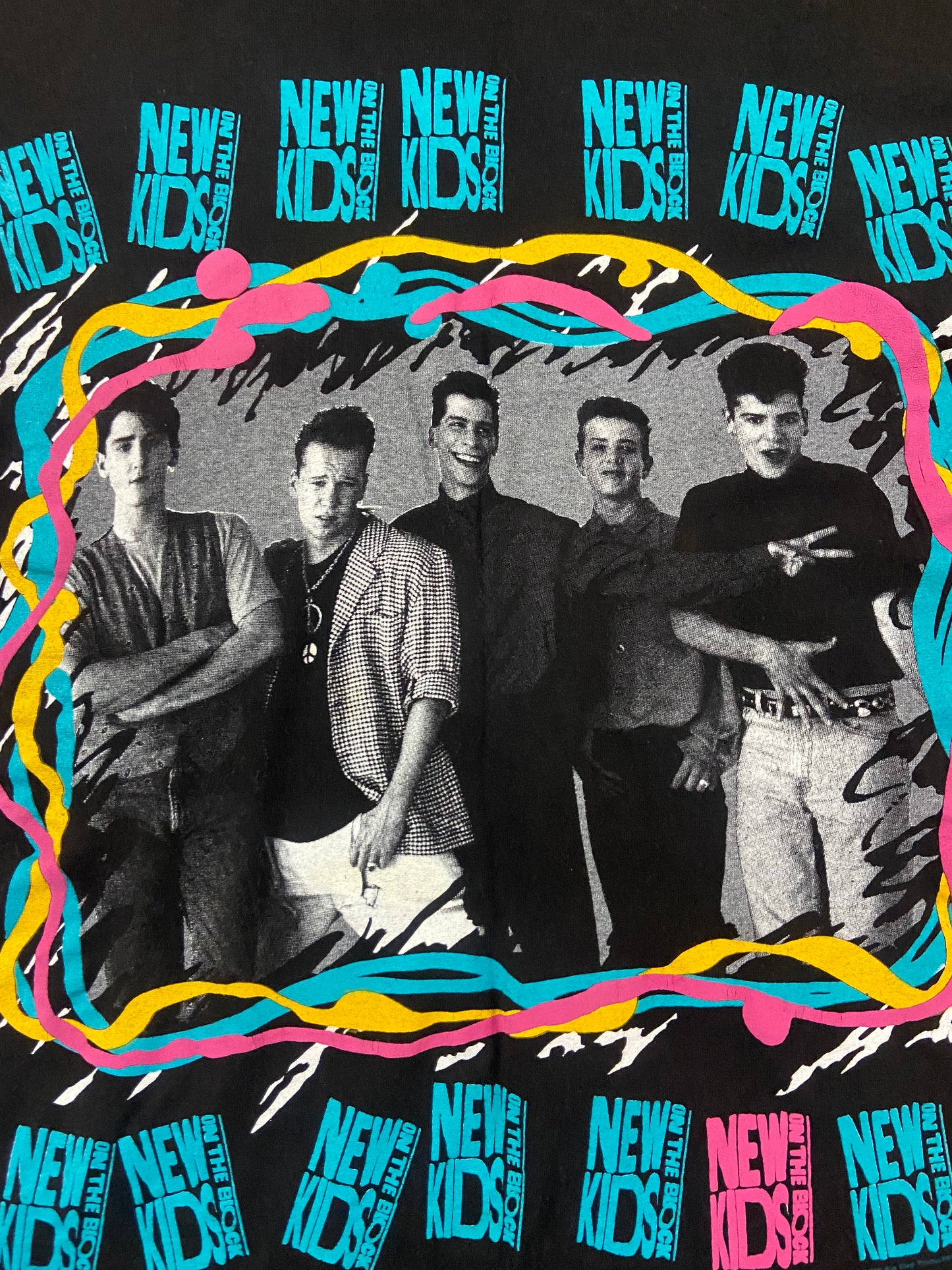 1989 New Kids on the Block Tee - M