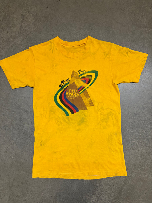 1970s Thrashed Red Zinger Tee - M