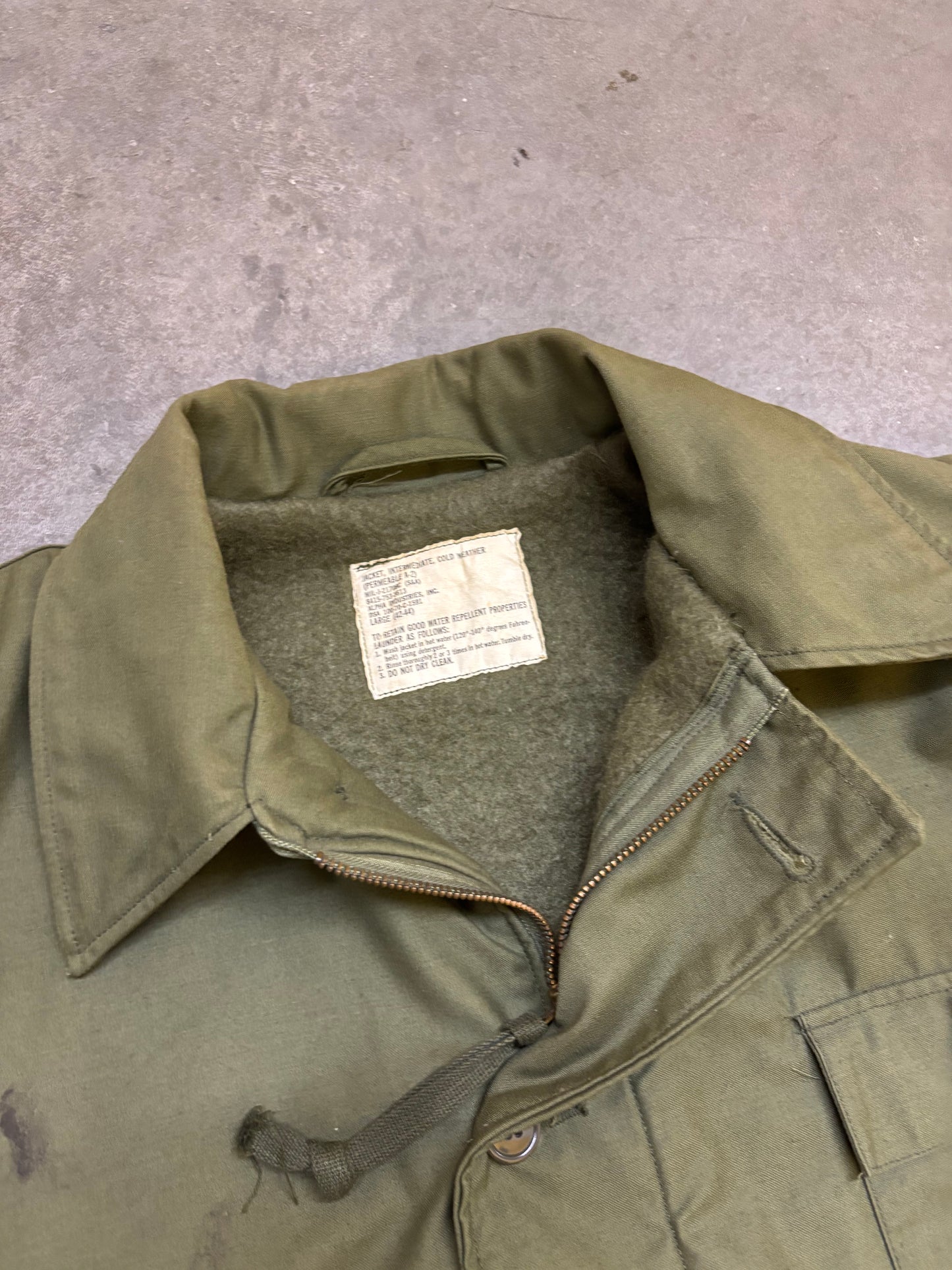 Vietnam Era A-2 Deck Jacket - L