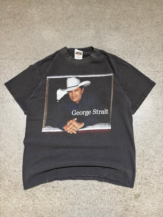 2000s Faded George Straight Tee - L