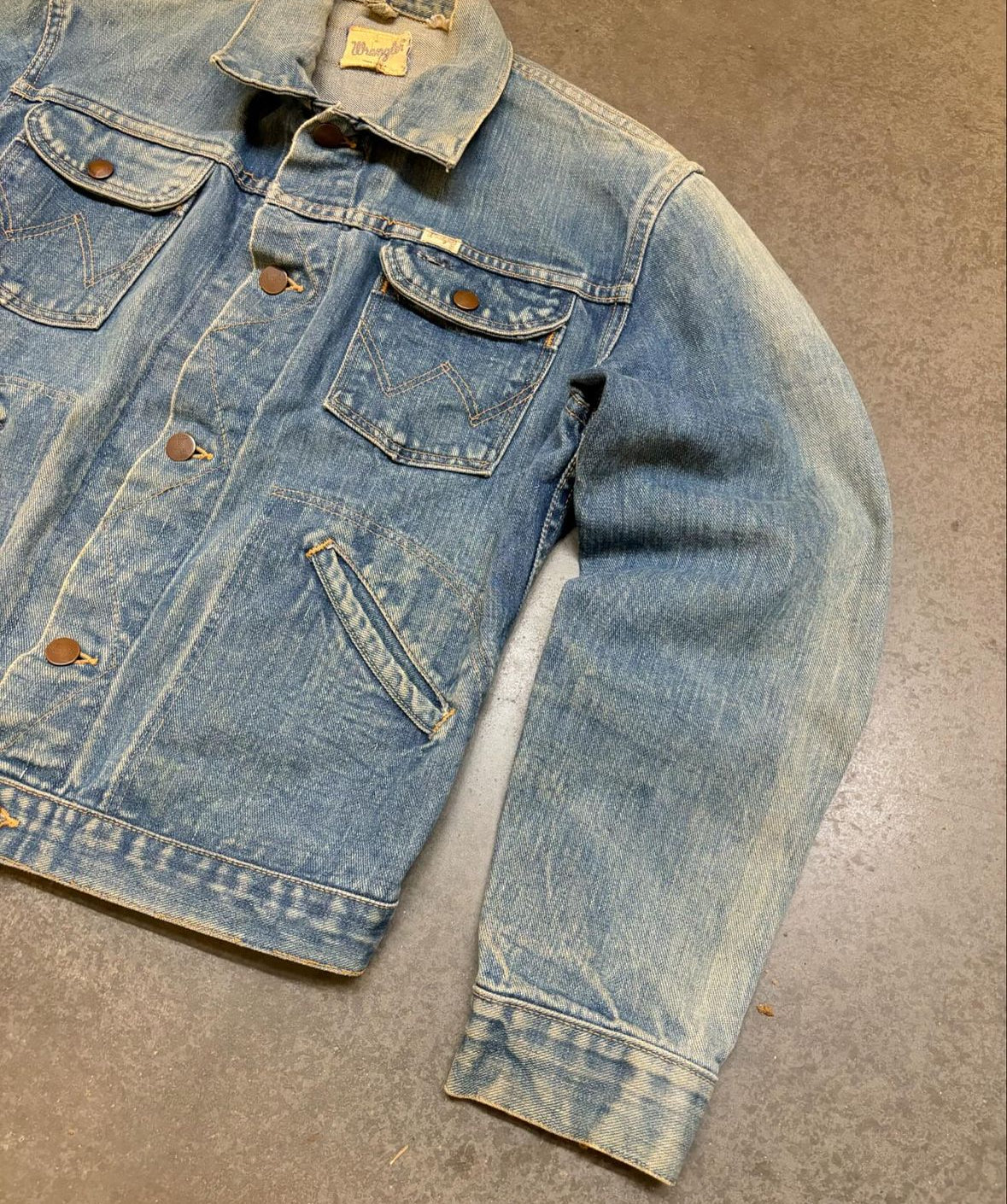 60s Wrangler Denim Jacket