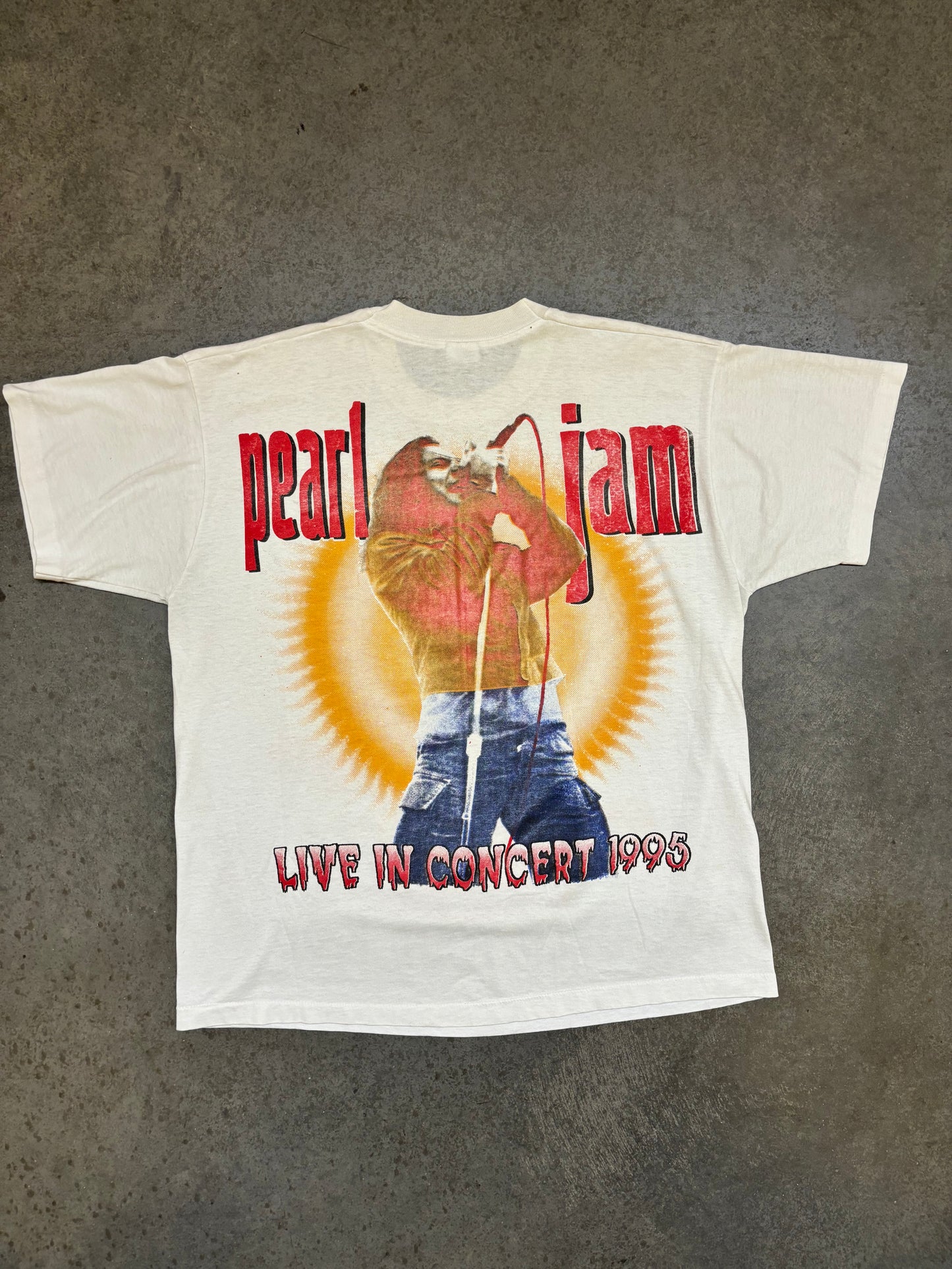 1995 Pearl Jam World Tour Tee - XL