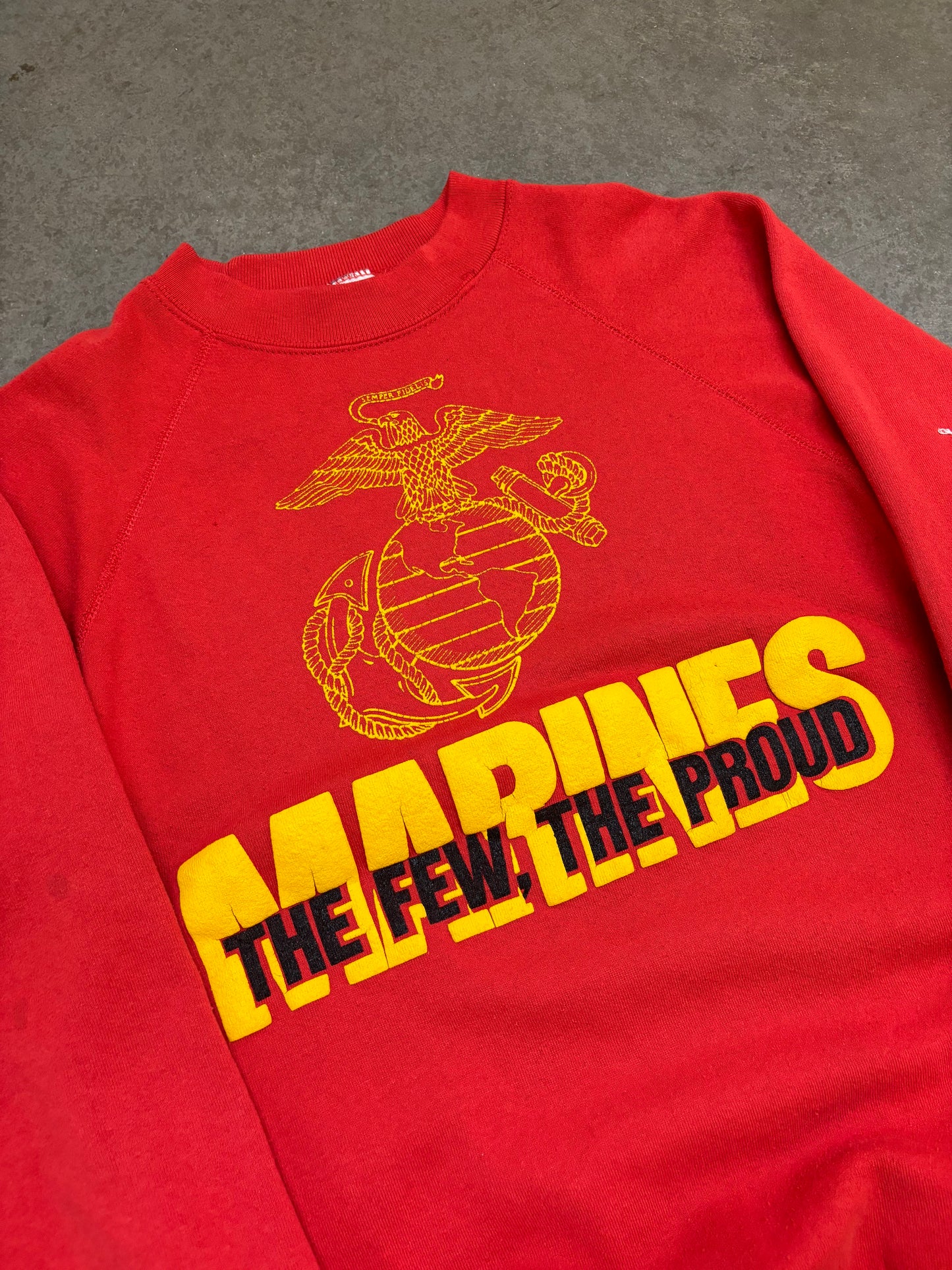 90s Marines Sweatshirt - L