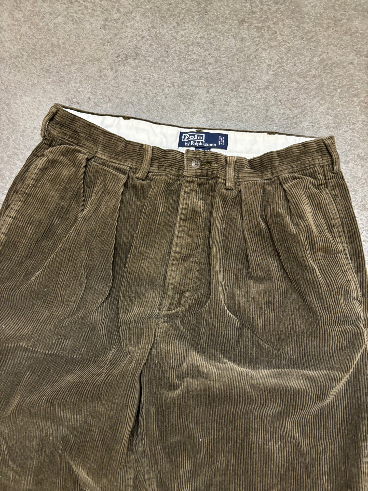 Wide Leg Polo Cords - 34x30