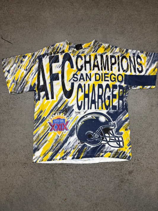 1994 AFC Champions San Diego Chargers Tee - XL